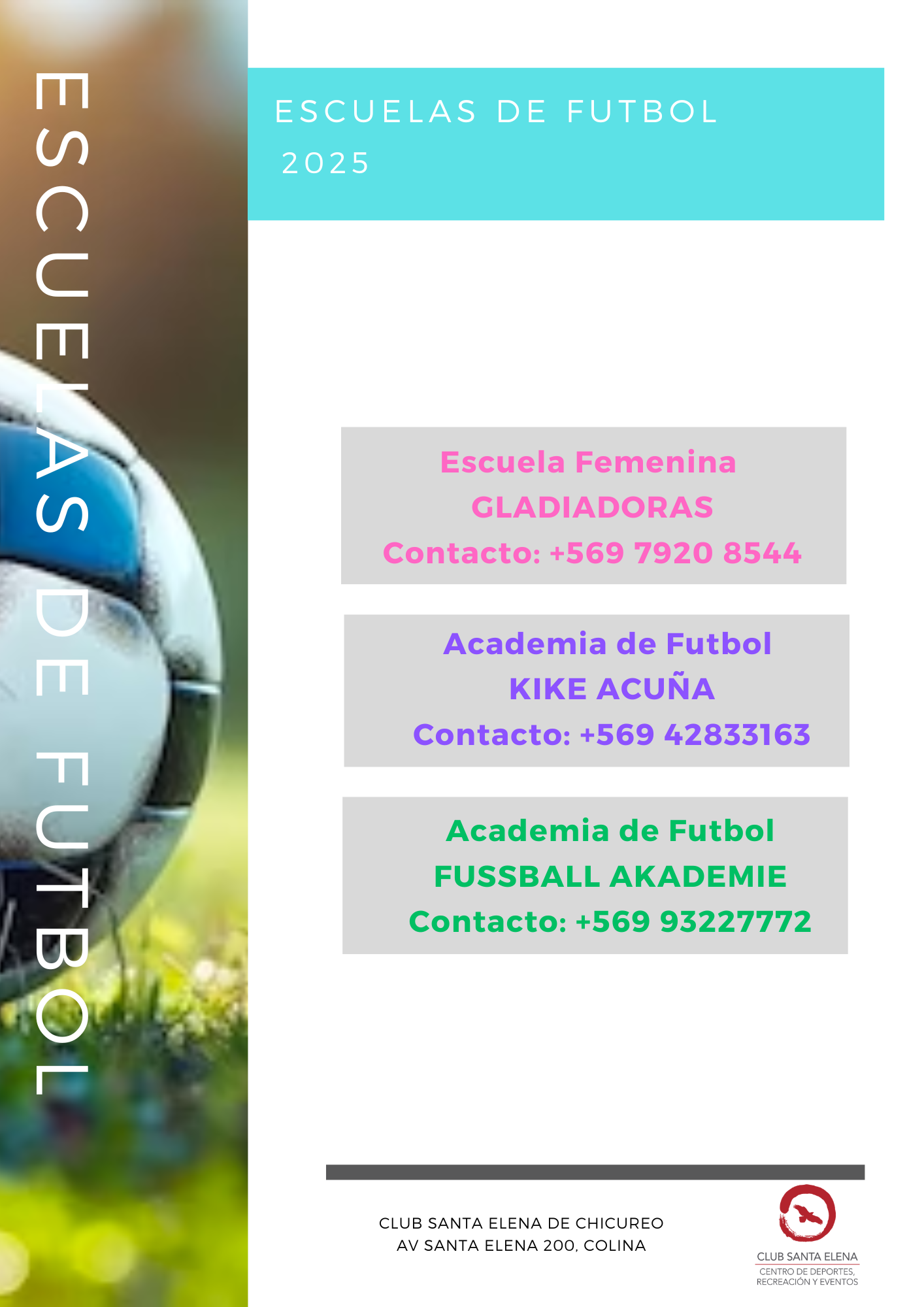 Escuela de Futbol 2023 - 2024