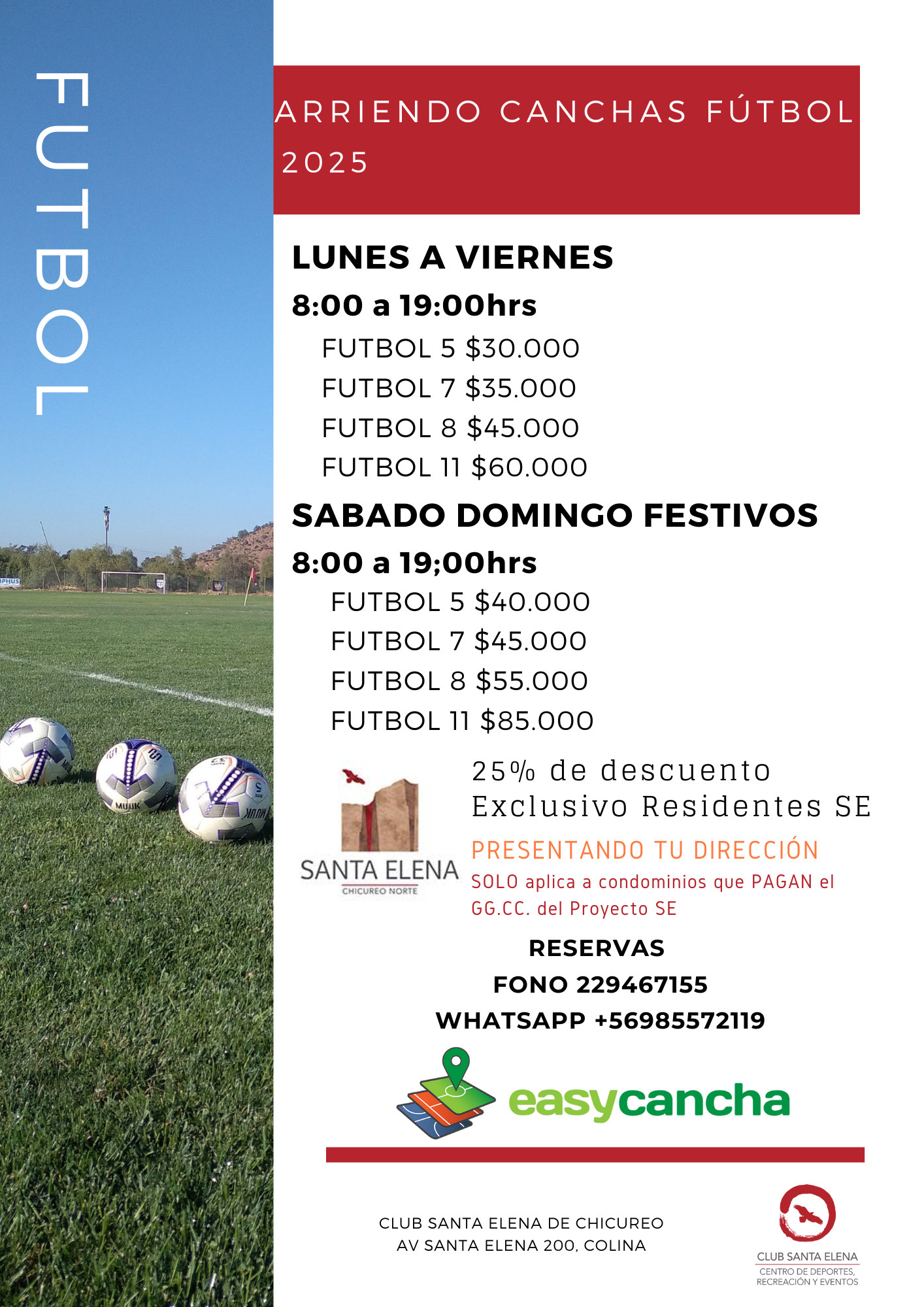 Futbol en Santa Elena