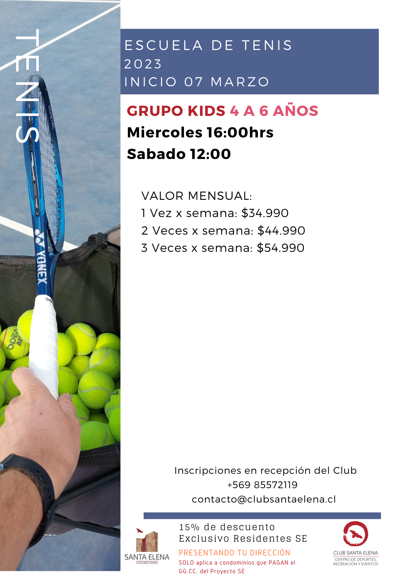 Escuela de Tenis