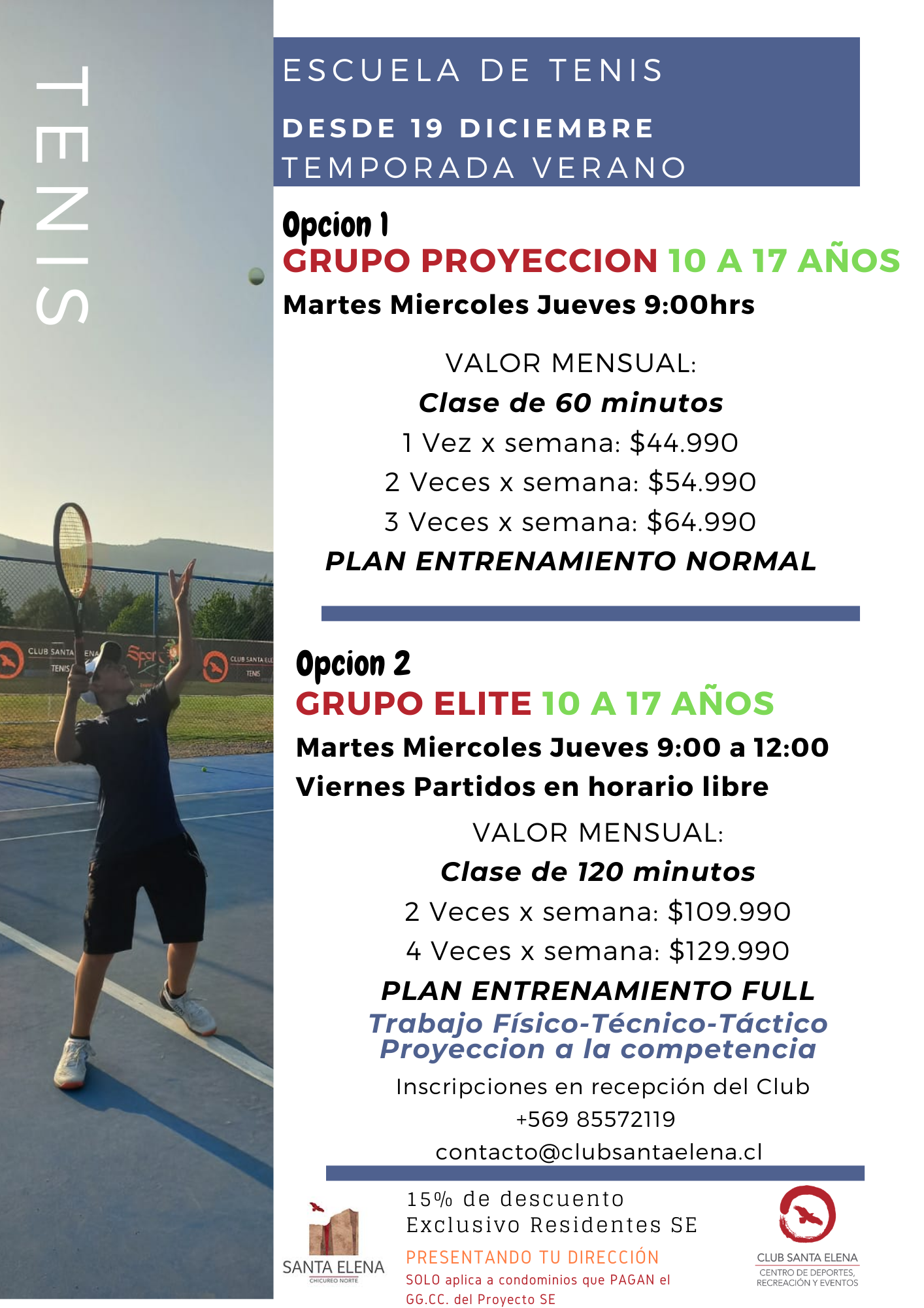 Escuela de Tenis