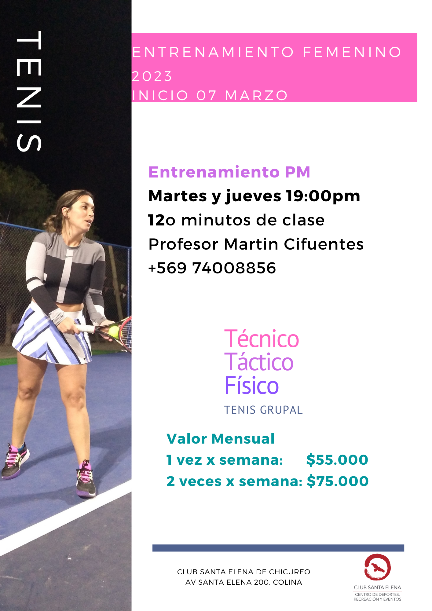Clases de tenis grupales