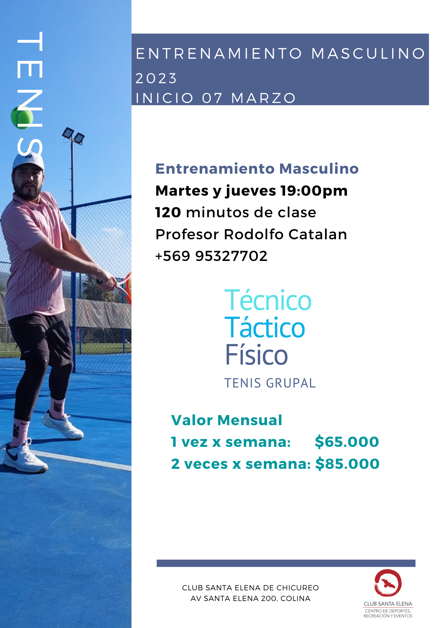 Clases de tenis grupales